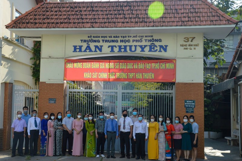 Một số hình ảnh khảo sát chính thức năm học 2021-2022