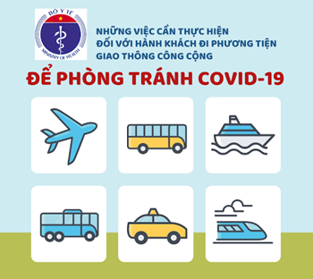 Phòng chống dịch bệnh COVID-19 khi tham gia giao thông