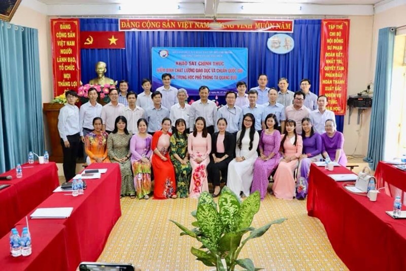 Một số hình ảnh khảo sát chính thức năm học 2020-2021