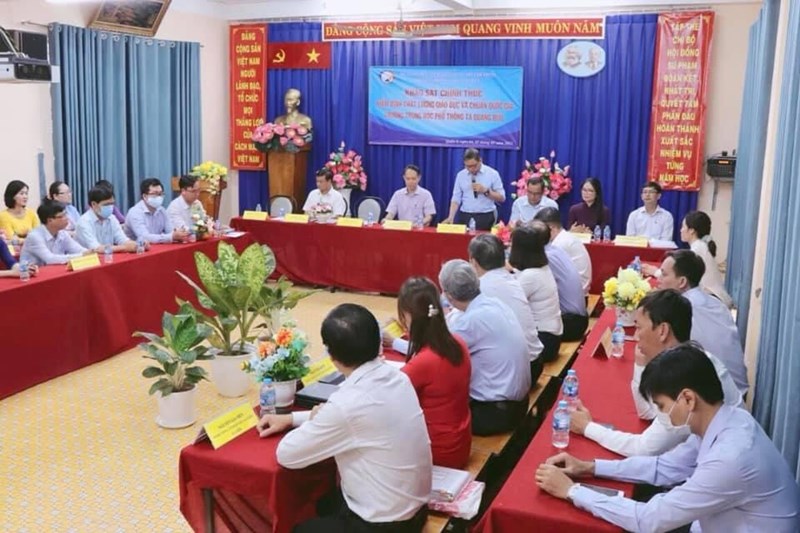 Một số hình ảnh khảo sát chính thức năm học 2020-2021