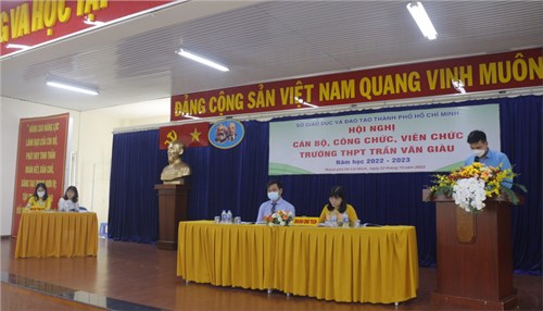 Hội nghị Cán bộ, công chức, viên chức năm học 2022 - 2023