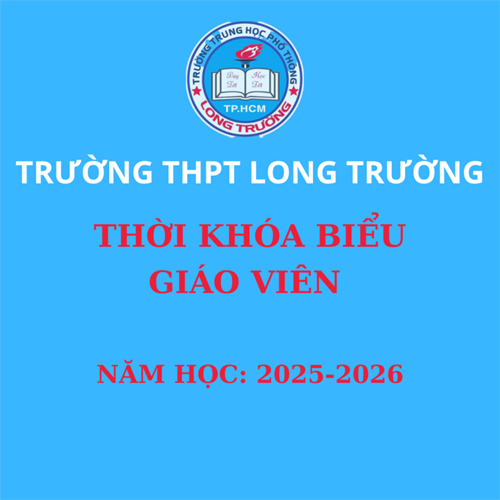 Thời Khóa Biểu - Giáo viên - Áp dụng 22/09/2025