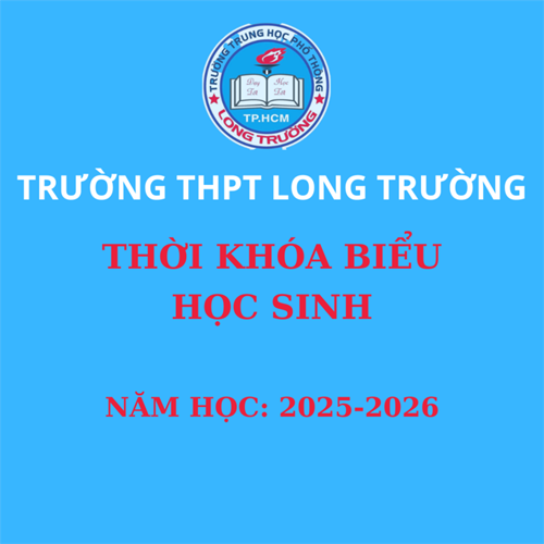 Thời Khóa Biểu - Học Sinh - Áp dụng 22-09-2025