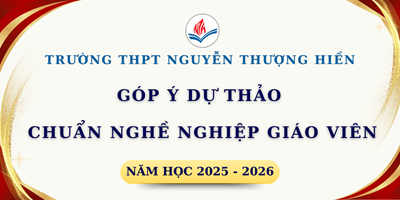 Góp Ý Dự Thảo Chuẩn Nghề Nghiệp Giáo Viên