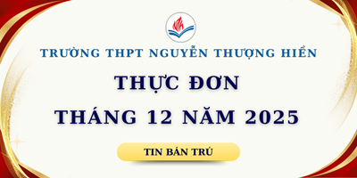 Thực Đơn Tháng 12 Năm 2025