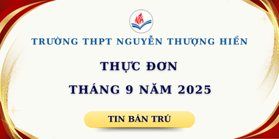 Thực Đơn Tháng 9 Năm 2025