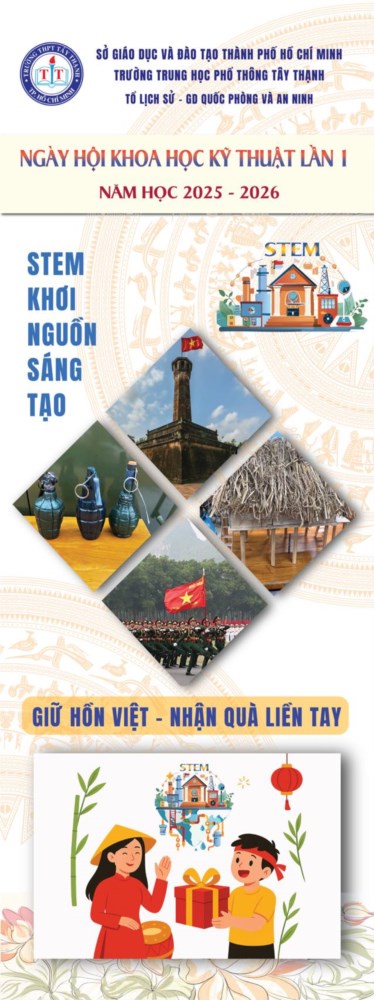 Ngày hội Khoa học kỹ thuật lần 1 năm học 2025-2026