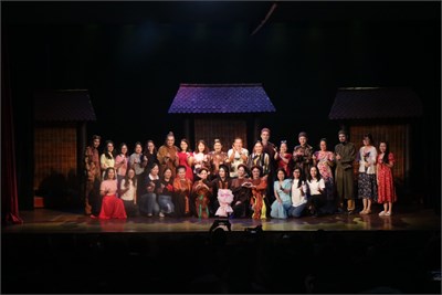 Học sinh THPT Tây Thạnh trải nghiệm sân khấu kịch