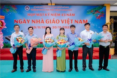 Chúc mừng quý Thầy/Cô giữ chức vụ cụm chuyên môn