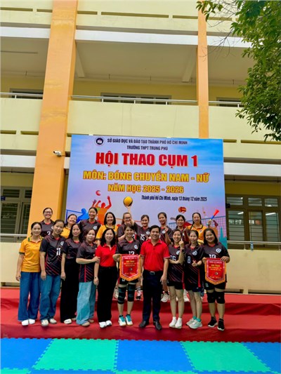 Tổ chức hội thao cụm 1 - bóng chuyền nam và nữ