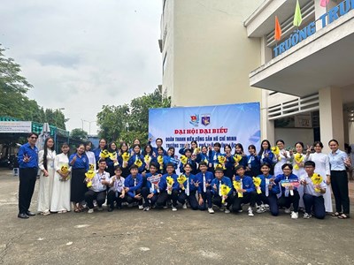 Đại hội đại biểu đoàn tncs hồ chí minh trường thpt vĩnh lộc nhiệm kỳ 2025 - 2026