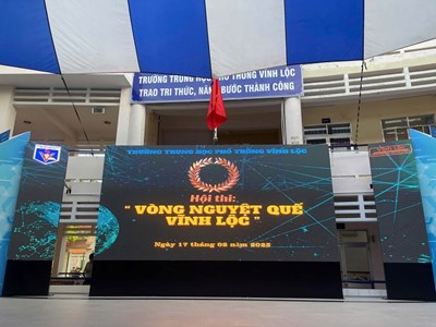 Hội thi Vòng nguyệt quế Vĩnh Lộc năm học 2024-2025