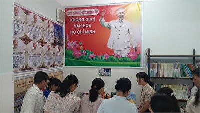 Chi bộ Trung tâm GDNN – GDTX huyện Củ Chi: Sinh hoạt Chuyên đề tại “Không gian văn hóa Hồ Chí Minh”